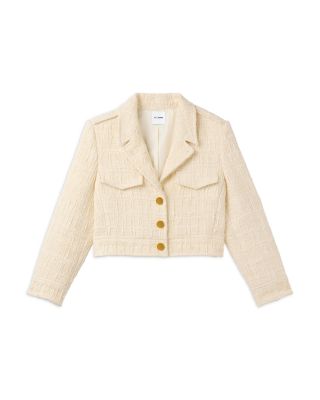  Plaid Textured Jacket 