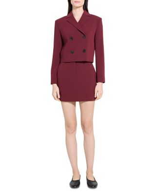 Admiral Double Breasted Crop Jacket