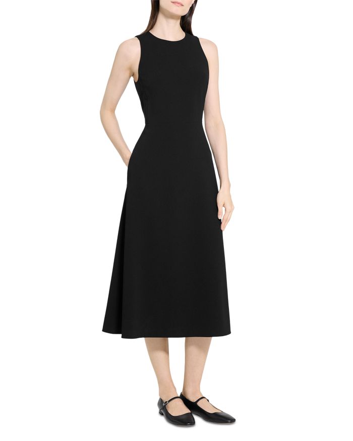 A Line Midi Dress