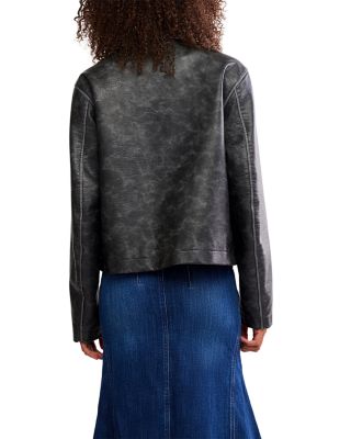 Hera Faux Leather Jacket