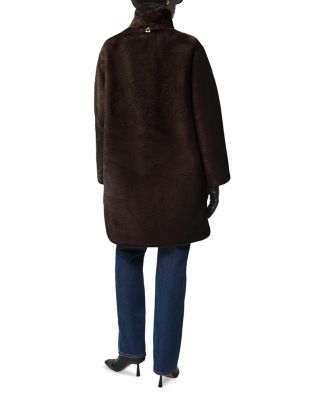 Blair Faux Fur Mid Length Coat