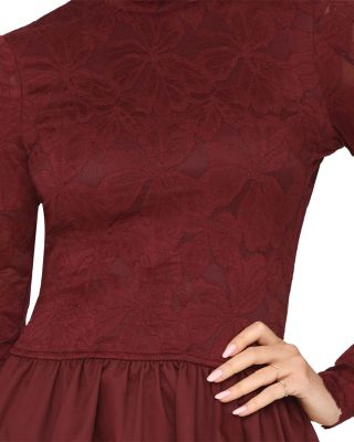 Bubble Hem Mini Dress