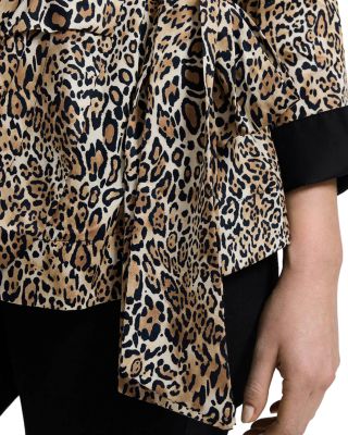 Salina Animal Print Blouse