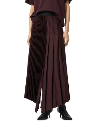 Jax Pleated Maxi Skirt