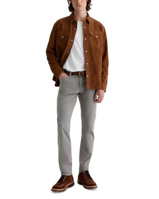 Tellis Modern Slim Fit Pants in Ironwood Gray