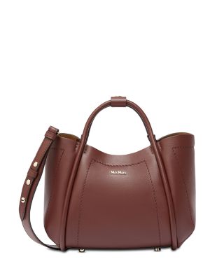 Marinxs Extra Small Bordeaux Leather Handbag