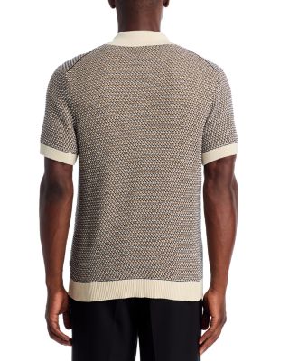 Iconico Textured Short Sleeve Cardigan