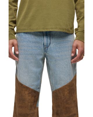 Denim Suede Work Pants 