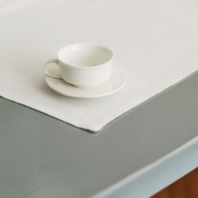 Silhouette White Coffee Saucer