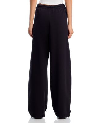 Rhinestone Drawstring Zip Up Hoodie & Mid Rise Sweatpants