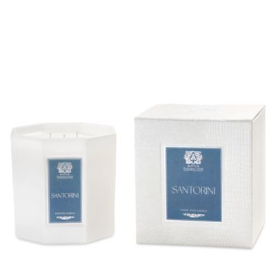 Santorini Scented 3 Wick Candle