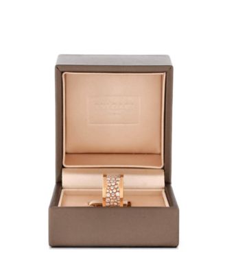 B.Zero1 Ring 18K Rose Gold with Pave Diamonds