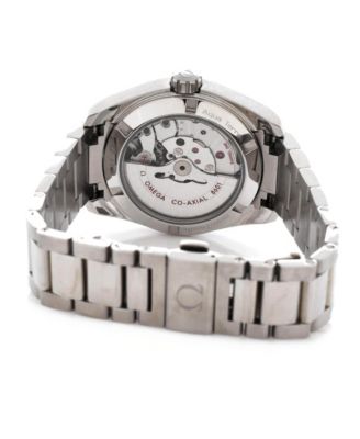 Seamaster Aqua Terra 150M Day-Date Co-Axial Chronometer Automatic Watch in Stainless Steel 38mm