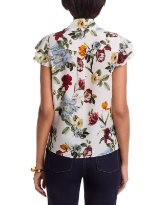 Martel Flutter Sleeve Top