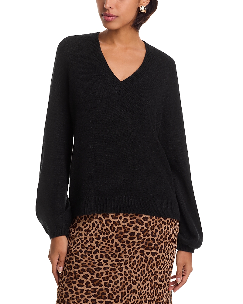 Paige Thea Cashmere Sweater In Black