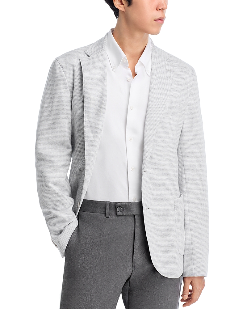 Boss Hanry Houndstooth Jersey Slim Fit Unstructured Sport Coat