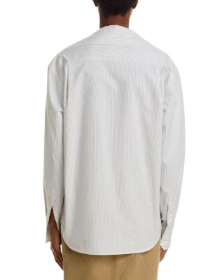 Striped Poplin Shirt