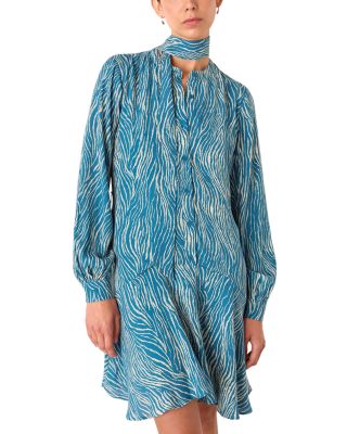 Zebra Flippy Mini Dress