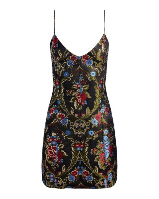 Tayla Jacquard Mini Dress