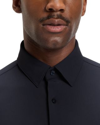 Hank Slim Fit Stretch Button-Front Shirt