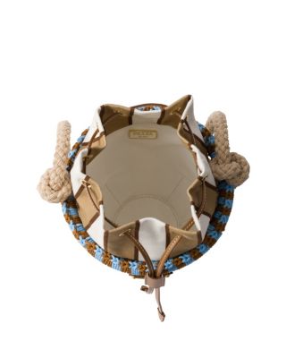  Mini Wicker Bucket Bag