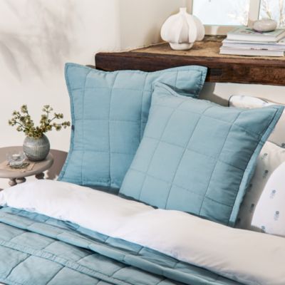 Laundered Cotton Bedspread, Full/Queen