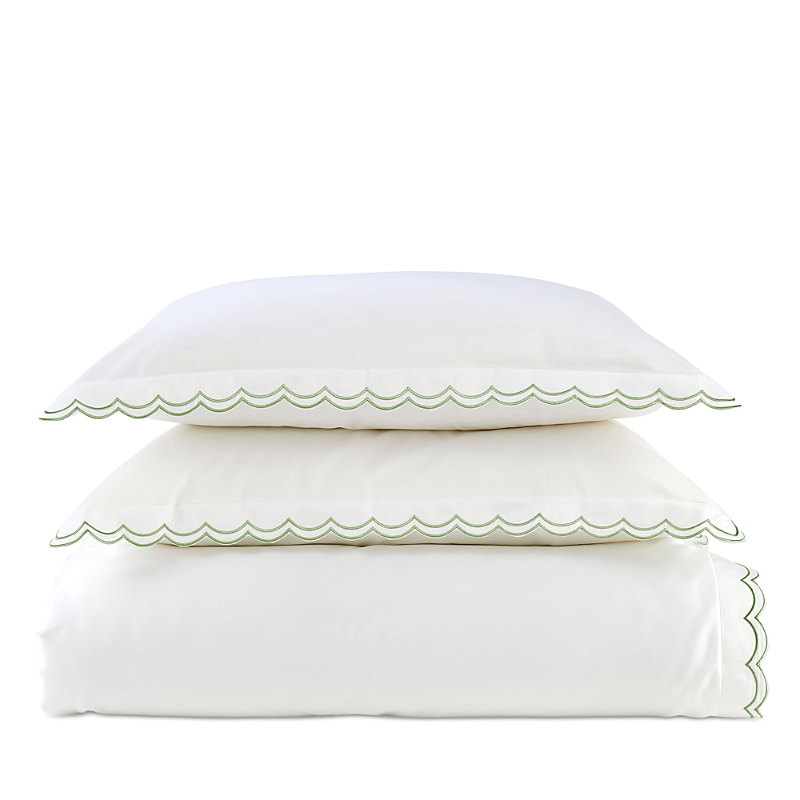 Christy Scallop Edge Duvet Cover Set, King California King