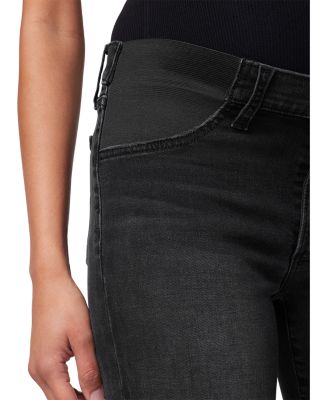 The Icon Crop Bootcut Maternity Jeans in Delphine