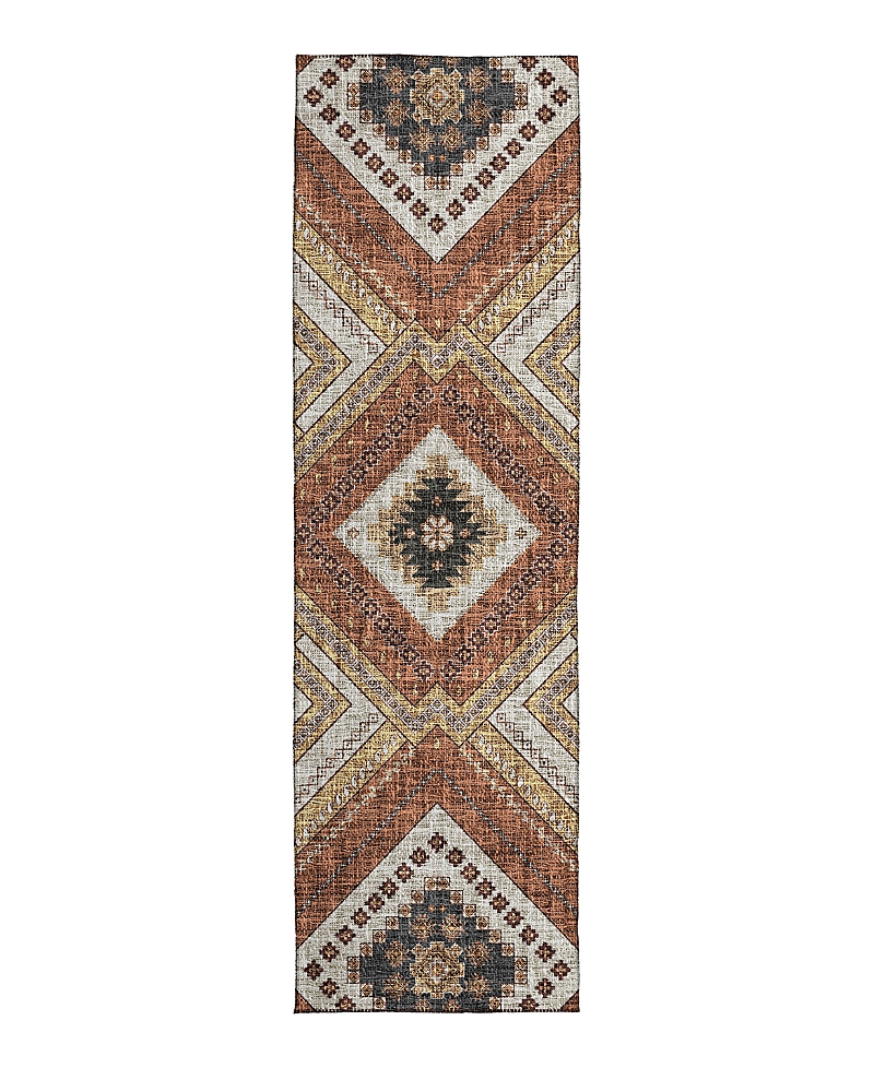 Dalyn Rug Company Dalyn Portico Washable Po5 Runner Area Rug, 2'3 X 7'6 In Brown