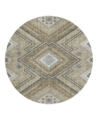 Dalyn Portico Washable PO5 Round Area Rug, 8' x 8'