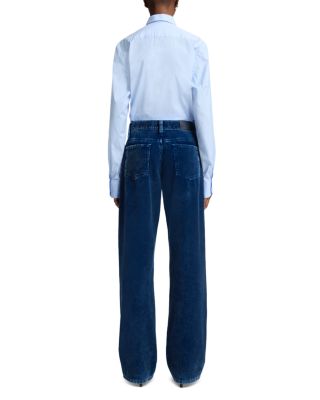 Tess Straight Fit Corduroy Pants in Oxnard