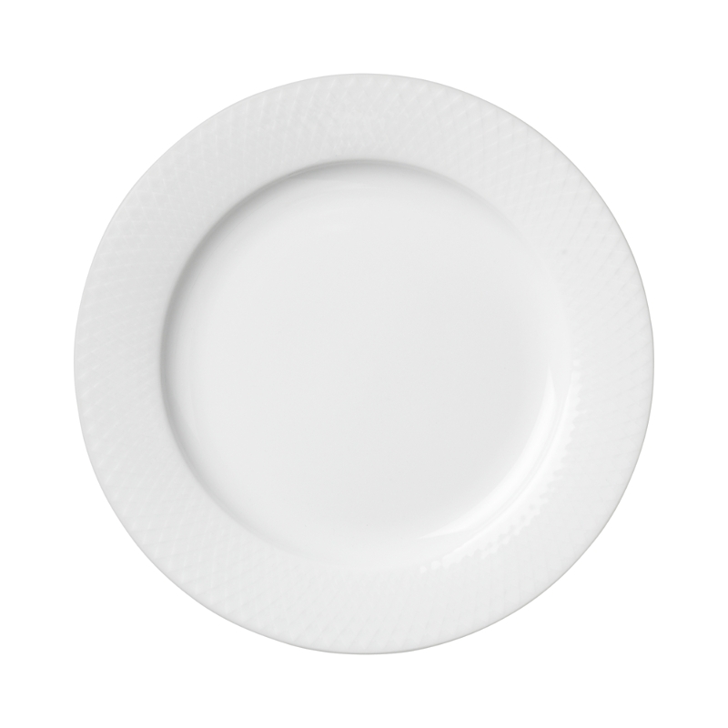 Rosendahl Rhombe Plate, S/4 In White
