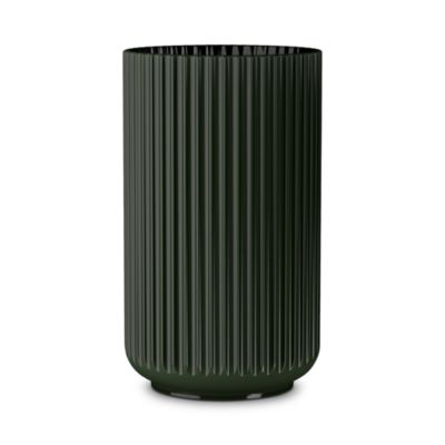 Lyngby Vase, 12.2&amp;quot; Dark Green