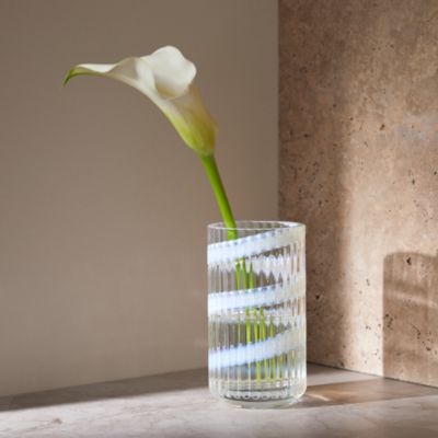 Lyngby Swirl Vase, 6.1&amp;quot;