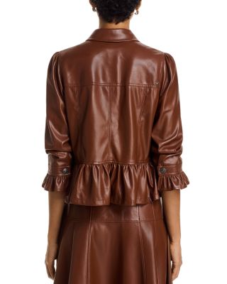 Lite Faux Leather Delanie Jacket