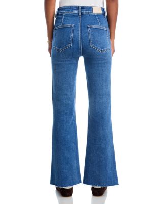 Marlow Skimmer High Rise Flare Jeans in Florea