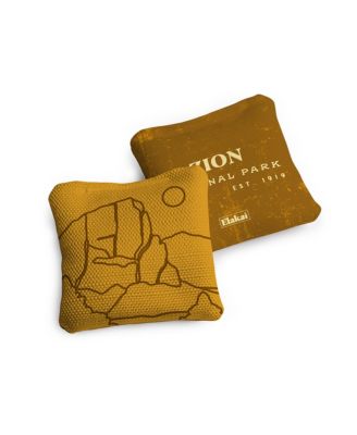 4x4 Zion National Park Durasuede + Turbo Polyglide Pilot Versacraft Cornhole Bags