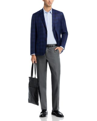 Plaid Regular Fit Sport Coat - Exclusive