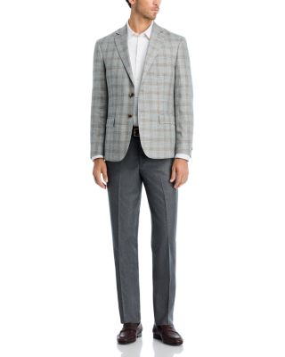 Plaid Regular Fit Sport Coat - Exclusive