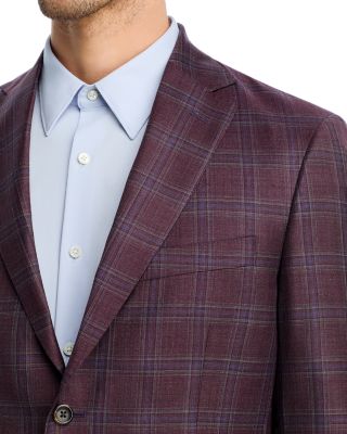 Plaid Regular Fit Sport Coat - Exclusive
