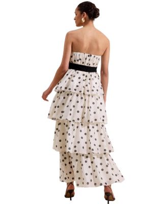 Claudia Print Tiered Dress