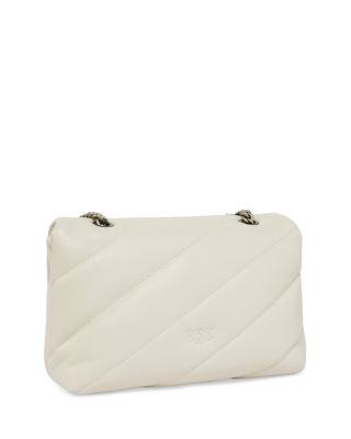 Love Puff Classic Leather Shoulder Bag