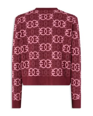 Found Someone Printed Cardigan