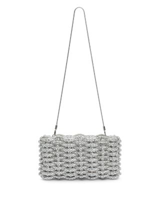 Morgan Woven Beaded Clutch