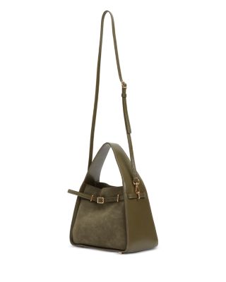 Cleo Small Suede Handbag