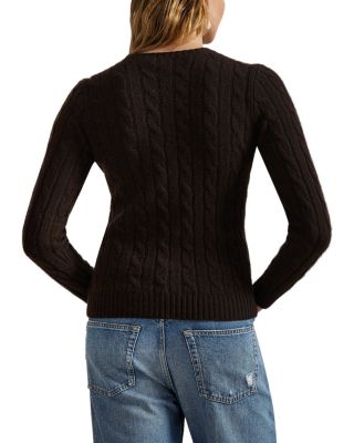 Cable Knit Cashmere Sweater