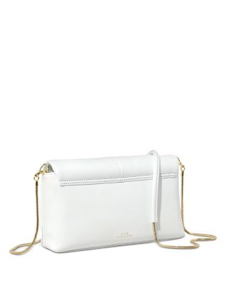 Ruched Crystal Crossbody