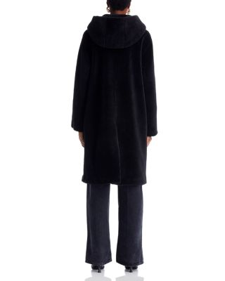 Hooded Sherpa Coat