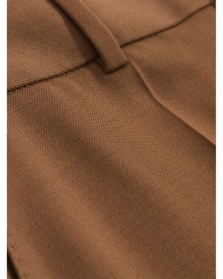 Solene Wool Blend Wide Leg Pants