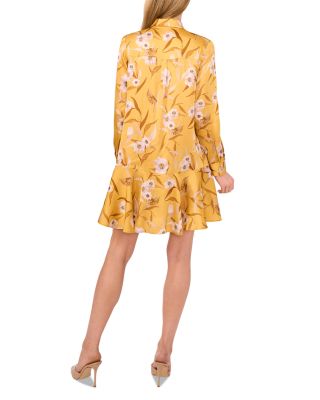 Button Front Mini Dress